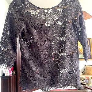 Beautiful dark gray top